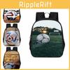 Large Capacity 15 Inch Soccer Backpack For Kids Lightweight And Comfortable