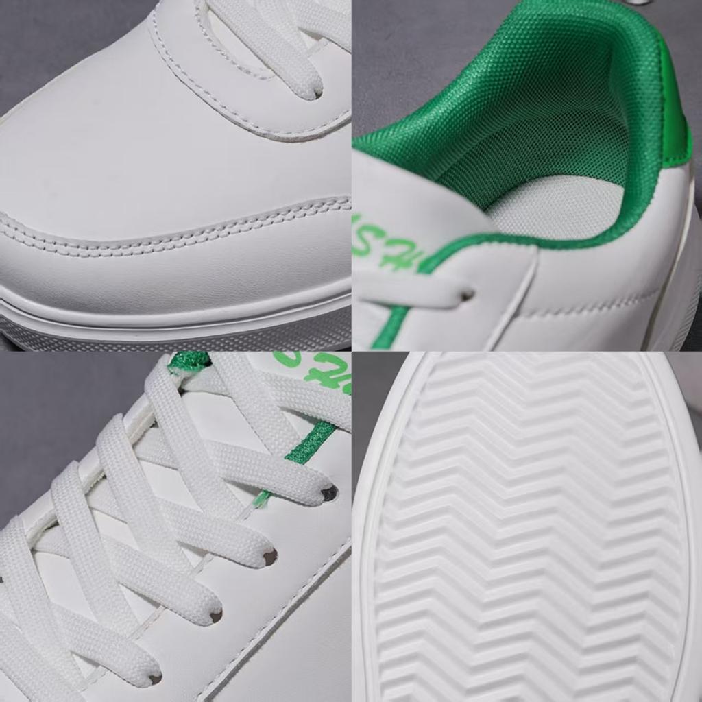 2025 Men White Shoes Outdoor Sneakers Fashion Couple Casual Shoes Soft Lightweight Walking Shoe High Quality Lace Up Women Shoes