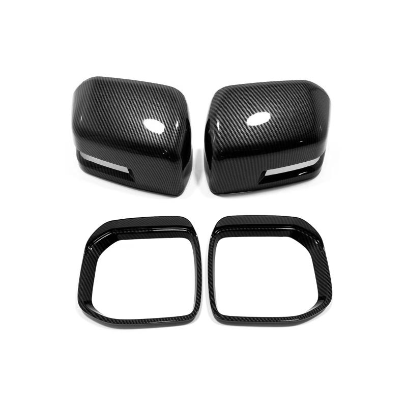 For GMW Haval H3 2024 2025 ABS Chrome black Exterior Rearview cover Side Mirror Rain Eyebrow cover Decorative Car Accessories