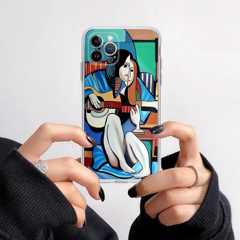 Picasso abstract Art painting Phone Case For iPhone 15 14 11 12 13 Mini Pro XS Max Cover 6 7 8 Plus X XR SE 2020 Funda Shell