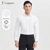 Men's Slim Fit Silk Blend Business Dress Shirt