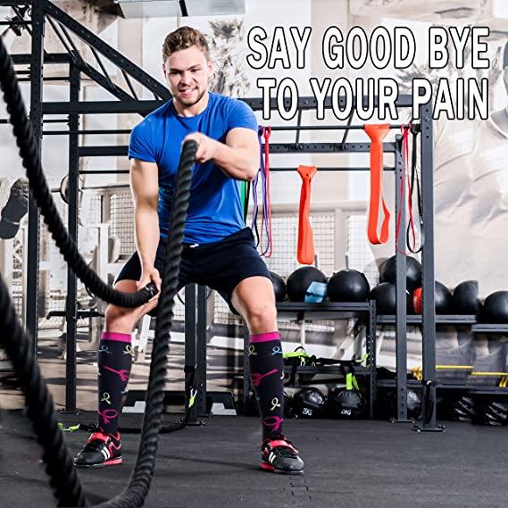 Pánské Dámské Ponožky Kompresní Ponožky Elastické Sportovní Krásné Nohy Sestra Punčochy Běh Lezení Cyklistika Let Cvičení