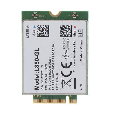 Carte Fibocom sans fil L850-GL 01AX792 WWAN, Module Mobile 4G LTE NEU pour Lenovo ThinkPad X1 Carbon Gen6 X28