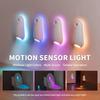 ABS Material Sensor-activated Floor Edge Light (7 Colors), Snap-on Installation. Nighttime Sensor Lighting, Suitable for Stairs/bathrooms/bedrooms.