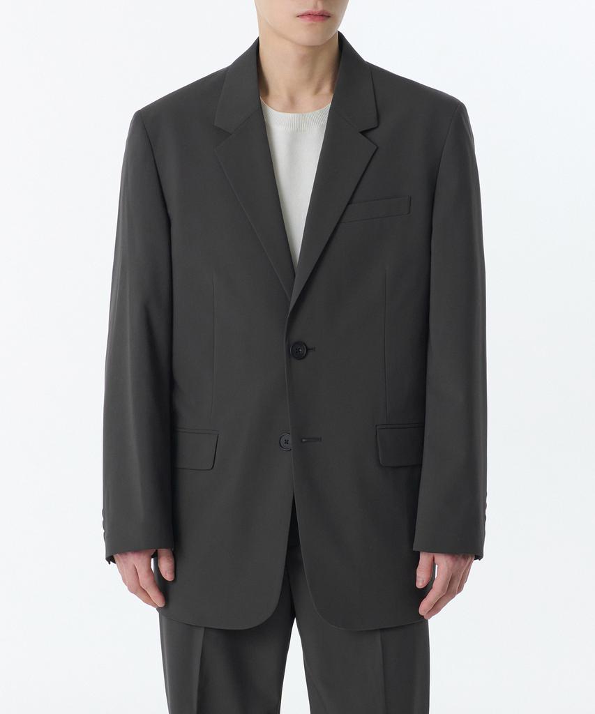 Musinsa Standard [Cooltandard] Oversized Blazer [Gunmetal]