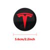 4Pcs 56/60mm Car Wheel Center Hub Caps Stickers Auto Replacement AccessoriesFor Tesla Model 3 Model Y Model S Model X Highland