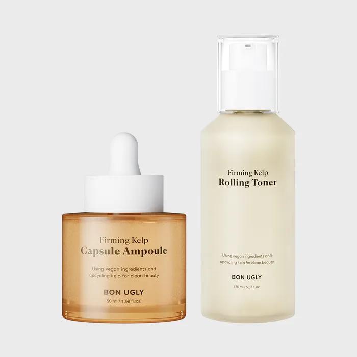 

[Набор из 2 предметов] Bone Ugly Укрепляющая капсульная ампула с ламинарией 50 мл + Тонер