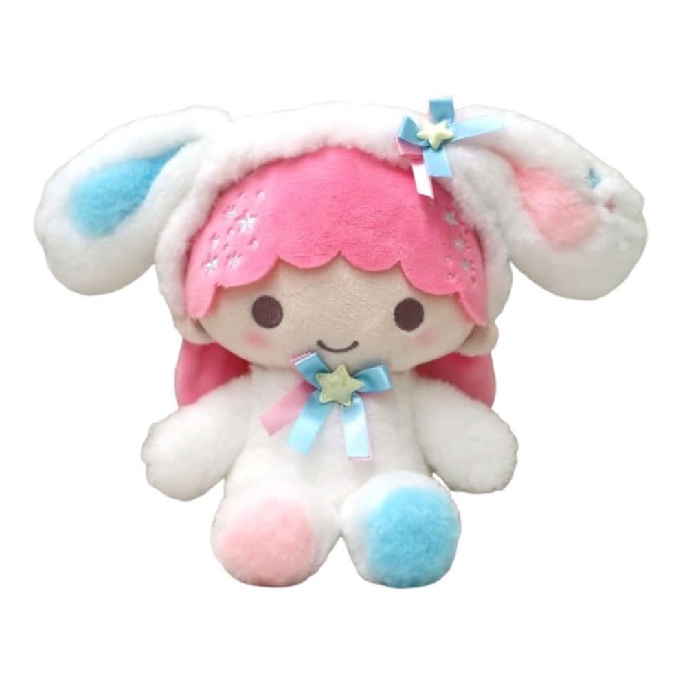 Nakajima Corporation Sanrio Little Twin Stars White Bunny S Lala Plush Toy Small Rabbit Costume Pastel Cute Interior Gift Authentic Product - - -
