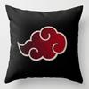 Anime Naruto Printed Pillow Case Red Cloud Uchiha Itachi Action Figures Square Pillow Covers Cushion Sofa Decor Cover Toys Gift