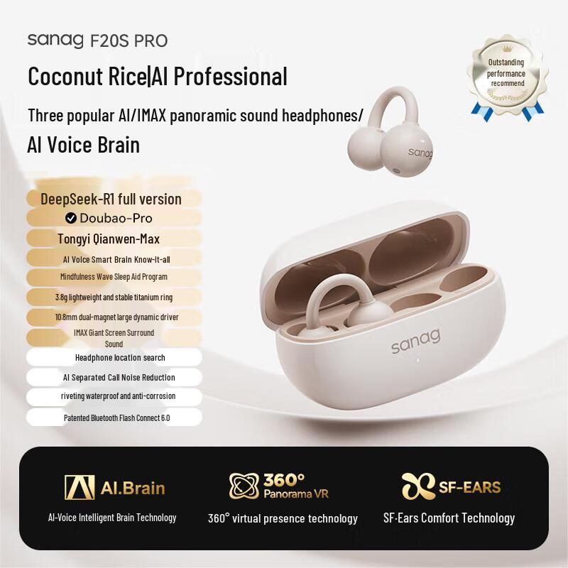 

CENNA F20S Pro Ear-Clip Wireless Bluetooth Headset
