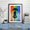 Diamond DIY Painting Art Kits for Adults Beauty Girl with Umbrella Full Round Drill Diamond Embroidery Kit Crystal