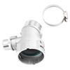 Upper Radiator Coolant Hose Connector 17128602870 Aluminum For BMW 530I 2.0L 540I 3.0L 2017-2020 Car Parts