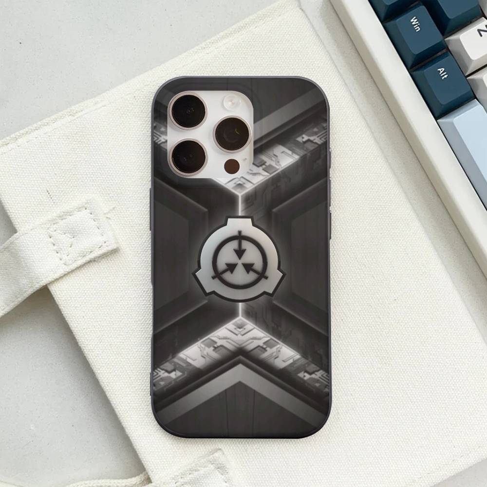 

Popular Sci-Fi Foundation Scp F-Foundation For Phone 17 16 15 14 13 12 11 Pro Max Plus Pro Air Phone Case Corrugated Stripe iPhone 17