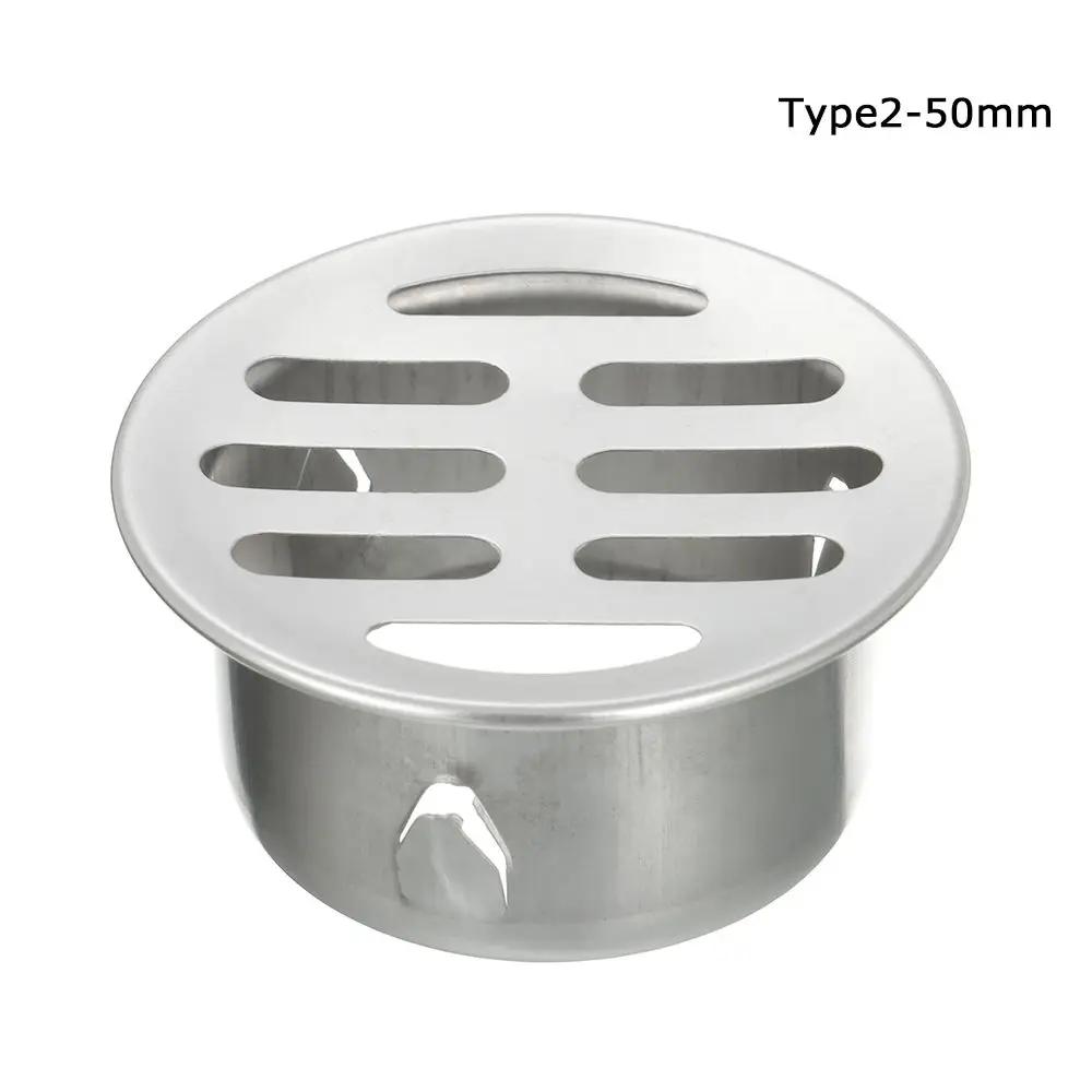 Outdoor Round Stainless Steel Roof Floor Drain Balcony Drainage Cover Drainage Plumbing Fitting Rain Pipe Cap