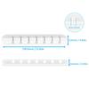 AHASTYLE WG144 Silicone Cable Clip Organizer 7-Hole Wire Management Cord Holder