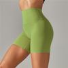 Auroth Sexy Elastic Yoga Shorts Women Biker Sports Shorts High Waist Fitness Workout Shorts