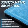 Microfiber Car Wash Towel Large Quick Drying Cloth Super Absorbent Window Cleaning Towel Thicken Detailing Rags