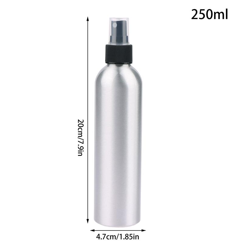 30/50/100/120/150/250/500Ml Empty Aluminum Spray Bottle Cosmetic Bottle Mini Metal Atomizer Bottles Travel Size For Cosmetics