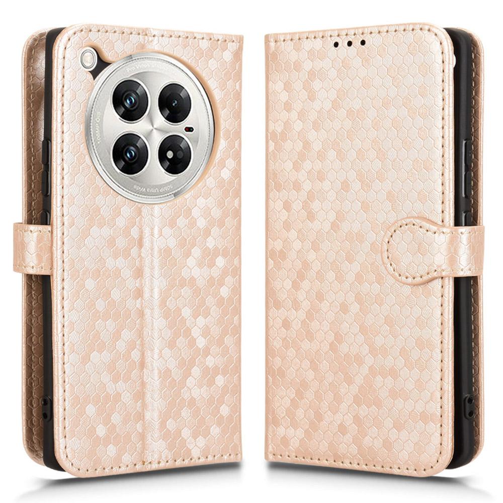 For Infinix Zero 40 5G/4G X6861 Wallet Case Dot Pattern Imprint PU Leather Phone Cover