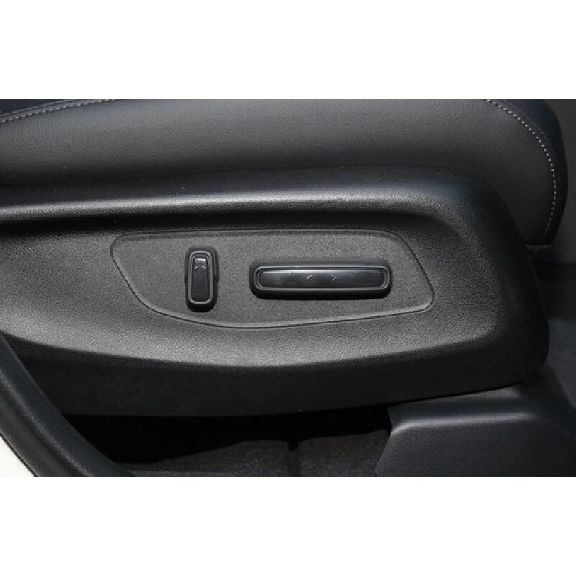 Black Wood Grain Seat Button Handle Panel Cover Trim For Honda CR-V 2023-2024
