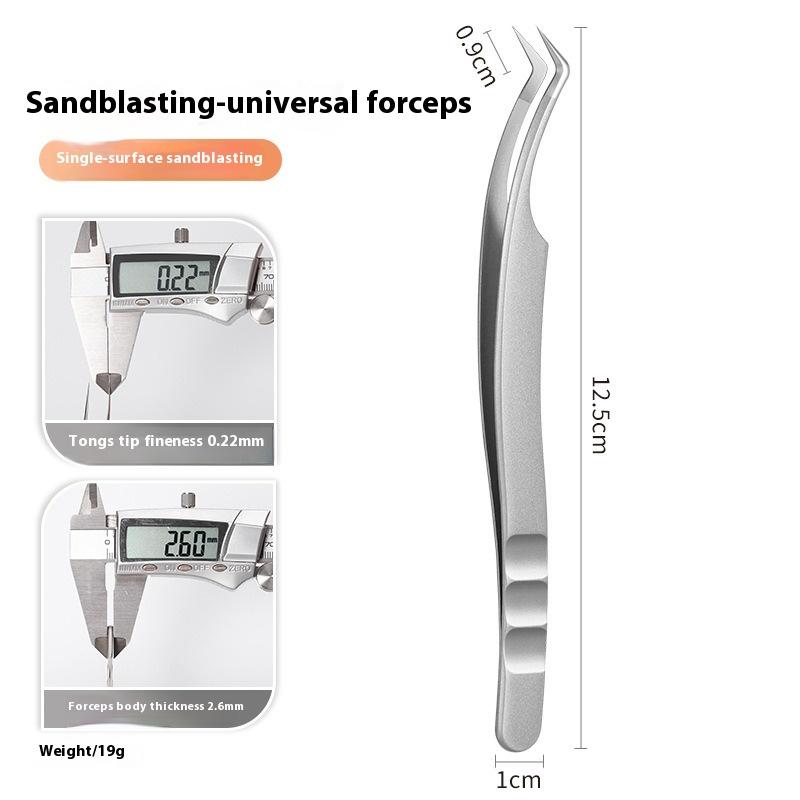 High Precision Eyelash Tweezers Beauty Eyelash Professional Grafting Eyelash High-Precision Flowering Tweezers Makeup Tools