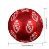 Energie Cottbus logo size5 Soccer Ball, colorful, suitable for all ages, machine-stitched, PVC material, competition grade,durable and high bounce
