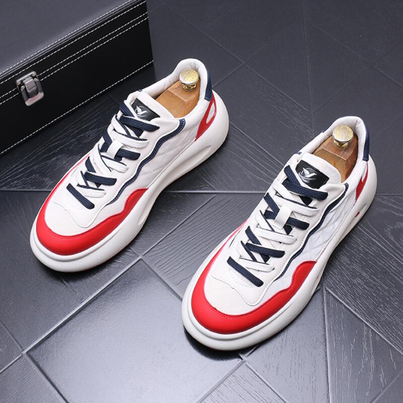 

Fashion The new summer red Dad mesh breathable running casual thick-soled fashion shoes Zapatos Hombre a10 38