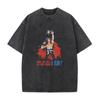 Tengen Toppa Gurren-Lagann Manga Tričko Kamina Potisk Tričko Pánské Unisex Oblečení Vintage Prané Tričko Oversized Tričko Top