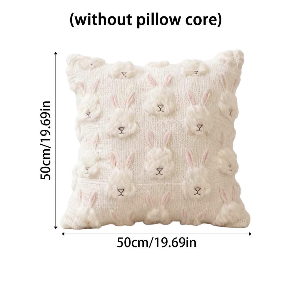 Throw Pillow Covers Soft Decorative Cushion Pillowcase Easter Throw Pillow Covers For Indoor Home Living Room Sofa Couch Holiday