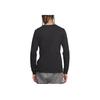 Nike Logo Print Rundhals Langarm T-Shirt Herren Oberteile Schwarz CI6291-010