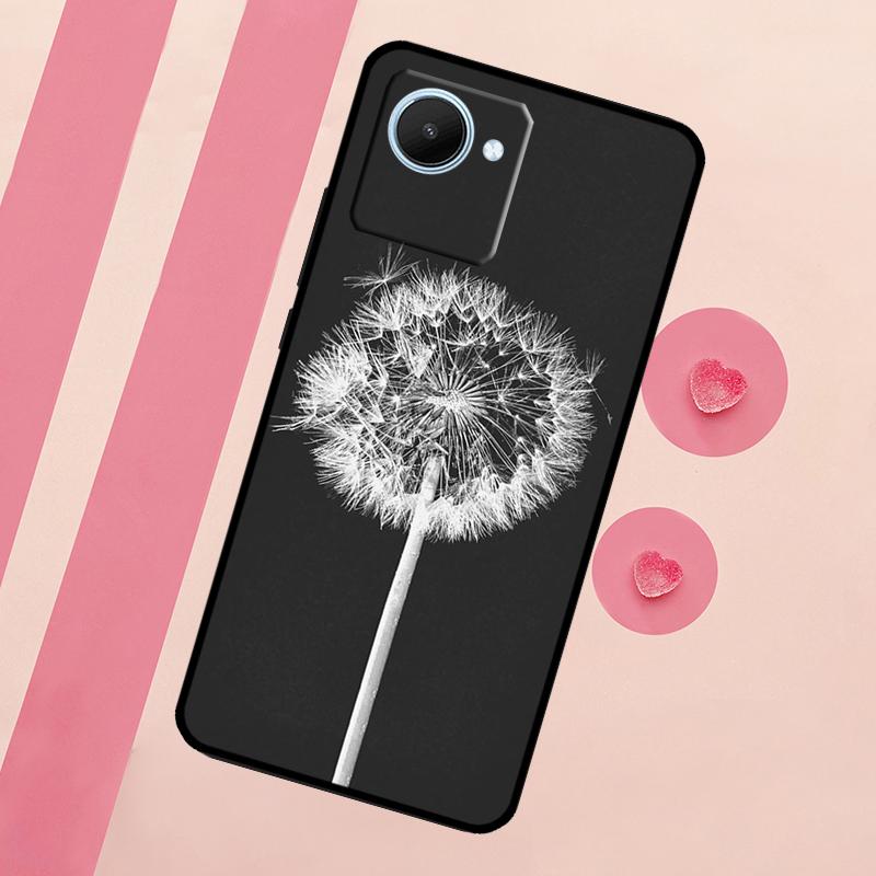 Dandelion Case For Realme 11 Pro Plus 10 9 GT Neo 5 3 3T C11 C15 C25s C21Y C30 C31 C33 C35 C53 C55