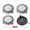New 4PCS 75MM Car Wheel Center Hub Caps Emblem Tire Rim Covers For Mercedes Benz AMG W203 W206 W220 W205 W211 W212 GLA GLC CLA A