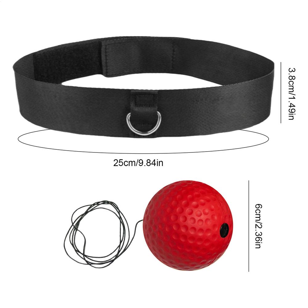 Boxing Magic Ball Reflex Speed Training With Headband Boxing Punching Balls Hand Eye Coordination Fitness Martial Arts Supplies