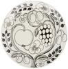 ARABIA Paratiisi Black Plate, 21cm (Parallel Import)