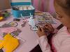 Peachy Keen Crafts My First Sewing Kit Beginner Sewing Set for DIY Stitches with Travel Case Best Crafts for Beginners Kids,