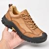 Fashion New Travel Climbing Arrival Men Outdoor Sneakers Genuine Leather Casual Shoes Fashion Hot Sale Man Hiking Footwear Camping Shoes