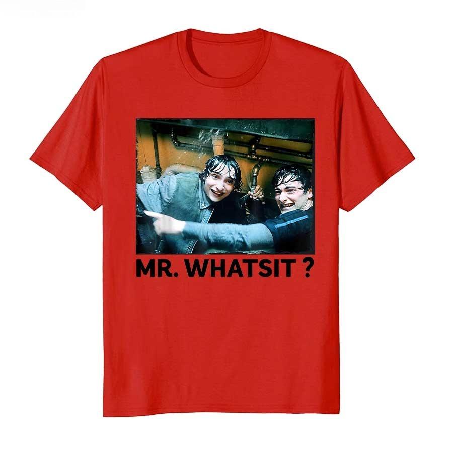 2026 Mr Whatsit Funny Quote Tshirt For Unisex Women Cotton T Shirts Short Sleeve Nideyif Tops