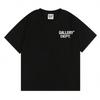 T-Shirt für MännerGALLERY D-EPT T-Shirt Auto Buchstabe Kurzarm Männer und Frauen High Street Halb