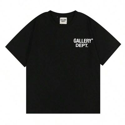 T-Shirt für MännerGALLERY D-EPT T-Shirt Auto Buchstabe Kurzarm Männer und Frauen High Street Halb