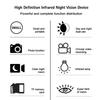 1080P HD Infrared Night Vision Device Dual Use Monocular Camera Digital Telescope Monocular Outdoor Hiking Portable Telescope with 64GB Card
