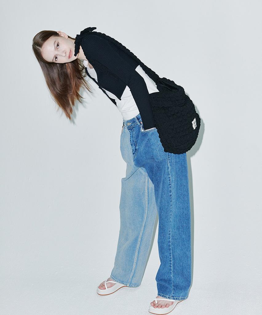 Jedrefeb5 Croffle Crossbody Bag Black