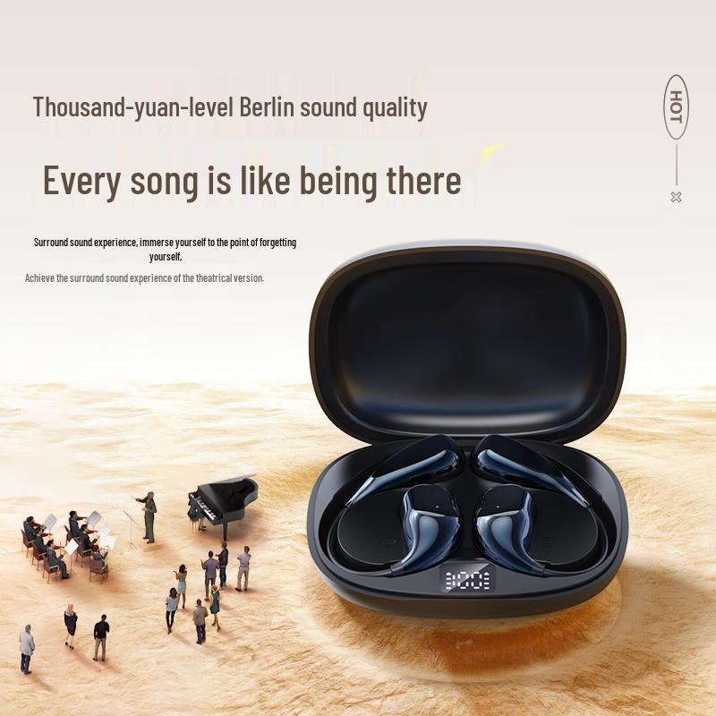 Zhiguozhe 2026 AI Smart Open-Ear Sports Bluetooth Headset