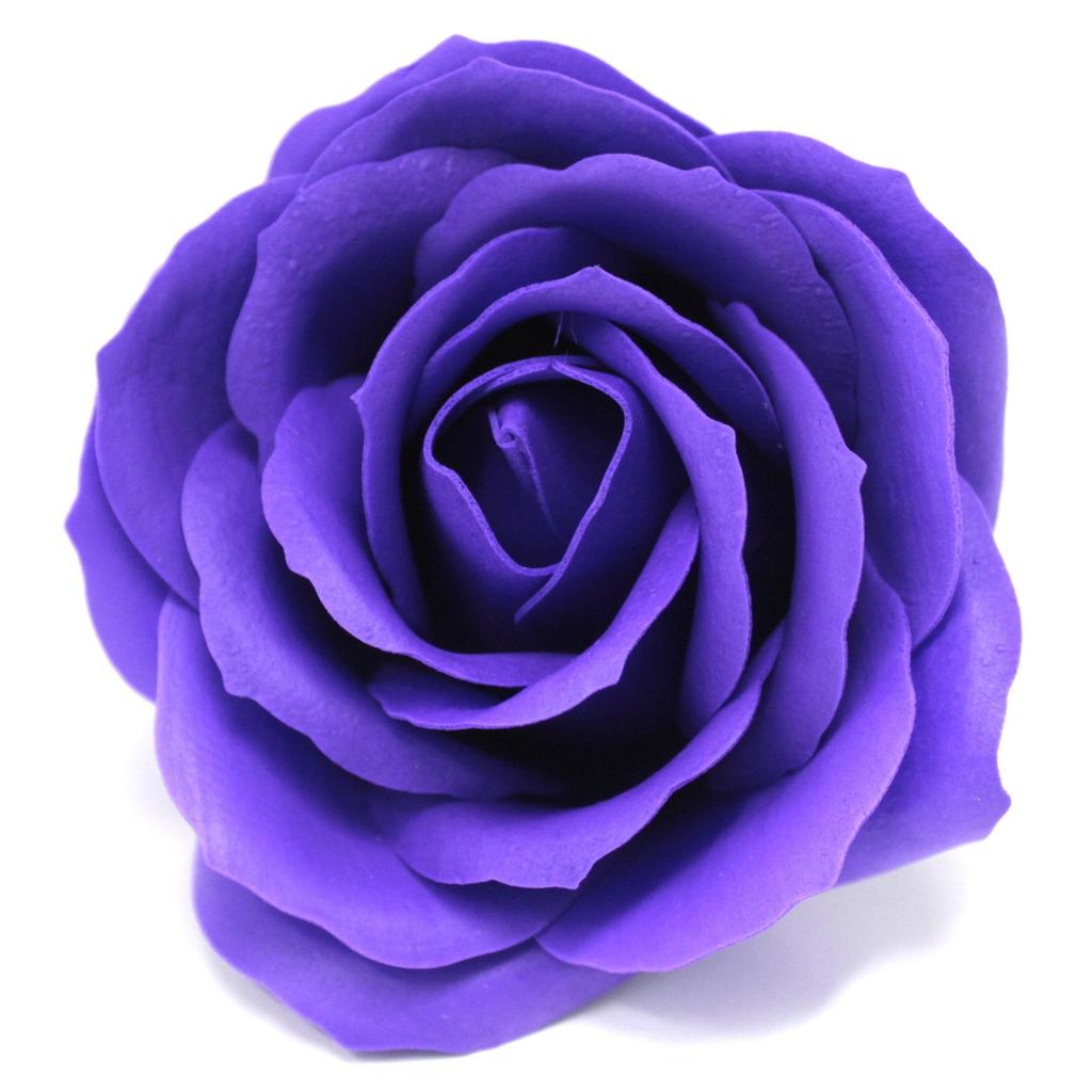 Soap Roses Large Violet, 10 Pieces