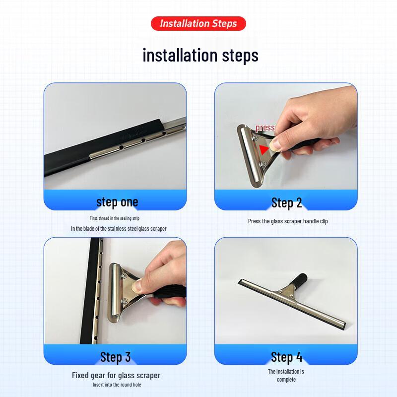 Baiyun Manual Glass Squeegee