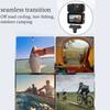 Magnetic Quick Release Adapter For Action Cameras Foldable Mount Double Interfaces 1/4 Screw And  Design Securedly