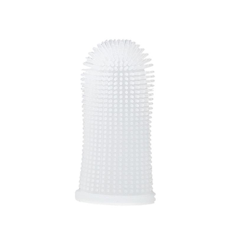 

360° Silicone Finger Toothbrush for Pet Dental Care