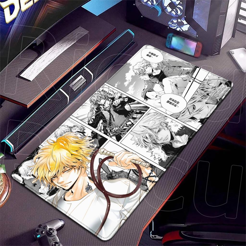 HD printing XXL Katekyo Hitman Reborn Computer Quick response Mouse Pad Gamer Rubber Desk Mat Gamer Accessories Non-slip Gaming