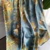 Spring Scarf Women'S Luxury Design Polyester Material Smooth Scarf Soft Shawl Beach