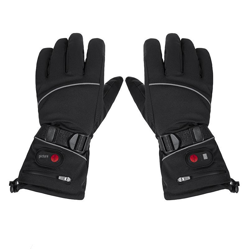 Smart Heated Gloves: Unisex, Three-Speed Temperature Control for Outdoor Cold Protection, Skiing & Cycling One Size