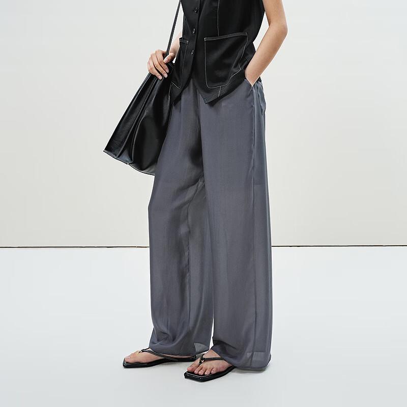 LESS 2025 Summer Loose Wide-Leg Trousers